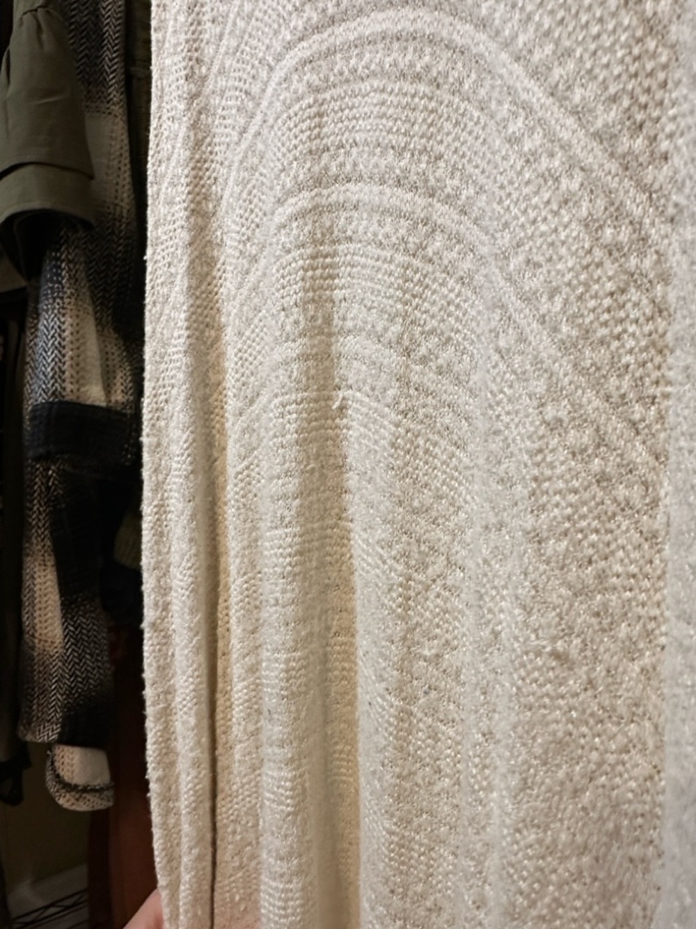 165. Chloe K white knit dress - Picture 5 of 9